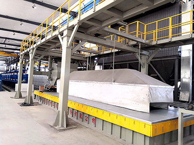 Ceramic kettle for hot-dip galvanizing steel wire