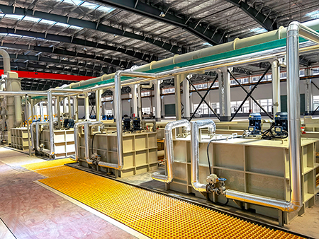 Pickling solution storage tank