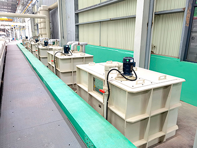 Steel Wire Hot-Dip Galfan Coating Line (Galfan® coated steel wire production line)