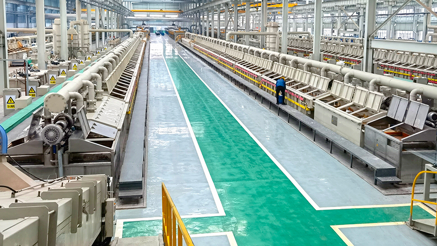 Steel Wire Electro Galvanizing Line