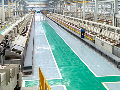 Steel Wire Electro Galvanizing Line