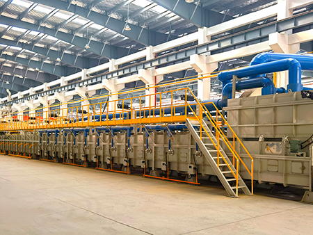 Steel Wire Electro Galvanizing Line