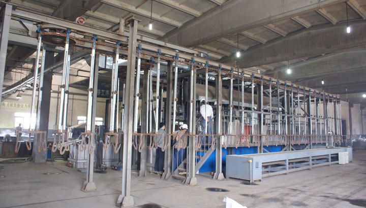 Cast Iron/Malleable Cast Iron Parts Galvanizing Line