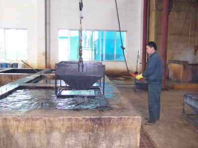 Cast Iron/Malleable Cast Iron Parts Galvanizing Line