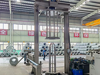 Semi-Automatic Steel Wire Packing and Compacting Machine